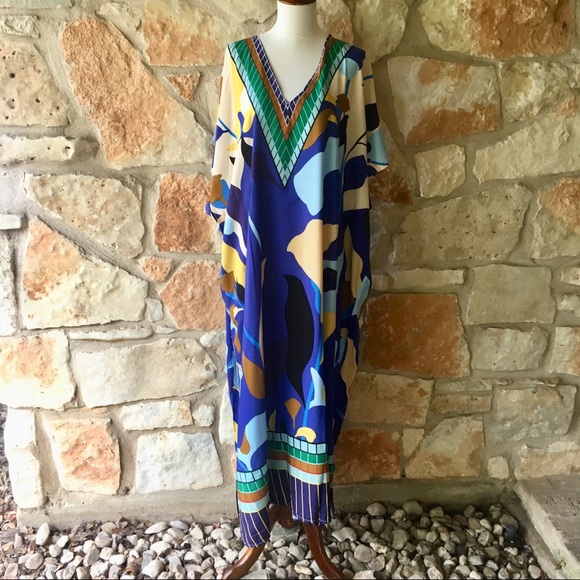 5⭐️Fave! Geometric Print Caftan - Picture 4 of 8